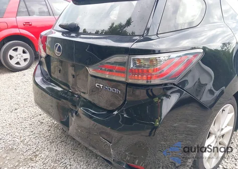 2012 Lexus Ct 200H Premium z USA, uszkodzony, nr VIN JTHKD5BH5C2121580